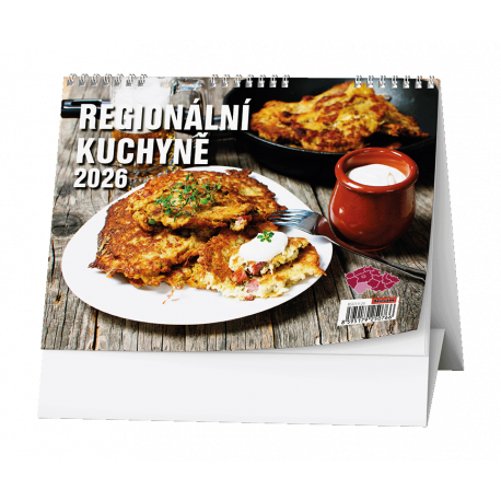 BSD14-26 Stolní kalendář - Regionální kuchyně-1