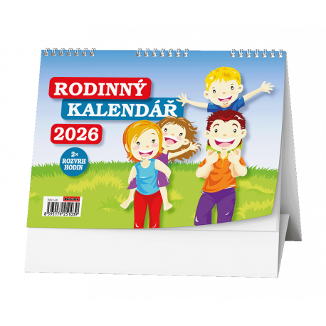 BSI1-26 Stolní kalendář - Rodinný kalendář-1