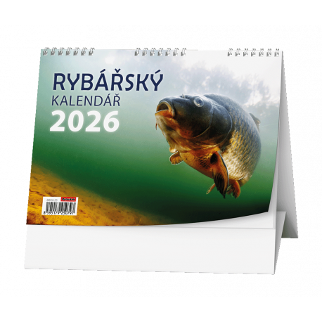 BSC6-26 Stolní kalendář - Rybářský kalendář-1