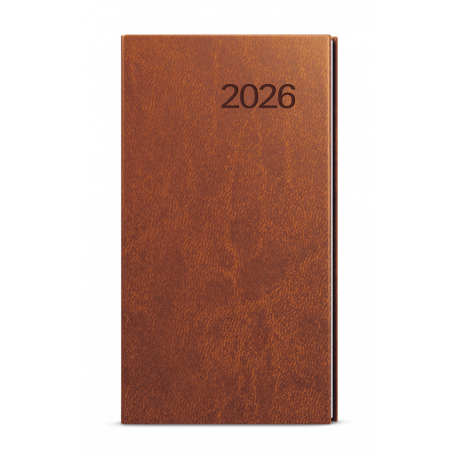 BTJ6-7-26 Týdenní diář - Jakub - Vivella - kapesní - hnědá-1