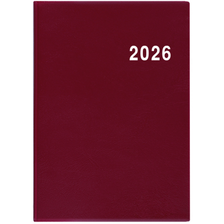 BTL1-3-26 Týdenní diář - Ladislav - PVC - bordó-1