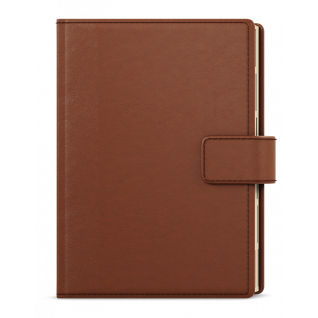 BTOk38-7-26 Týdenní diář - Oskar - Elite - A5 - hnědá-1