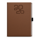 BTO27-7-26 Týdenní diář - Oskar - Fabric - A5 - hnědá  -1