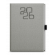 BTO27-9-26 Týdenní diář - Oskar - Fabric - A5 - šedá-1
