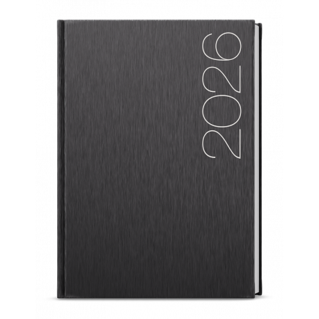 BTO30-2-26 Týdenní diář - Oskar - ForMen - A5 - Black-1
