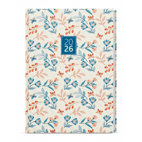 BTO9-2-26 Týdenní diář - Oskar - Lamino - A5 - Motýli-1