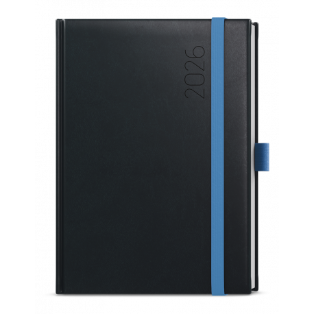 BTO3-2-26 Týdenní diář - Oskar - Reno - A5 - černá -1