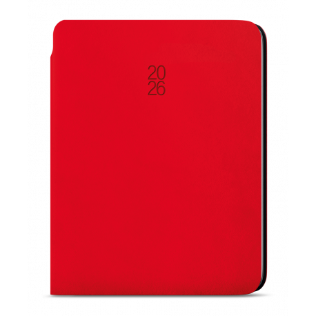 BTO16-6-26 Týdenní diář - Oskar - Softy - A5 - červená-1