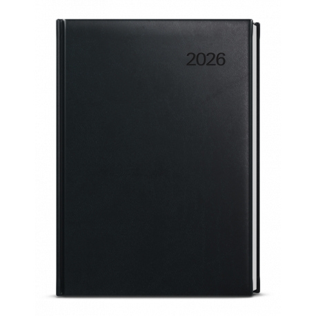 BTO6-2-26 Týdenní diář - Oskar - Vivella - A5 - černá-1