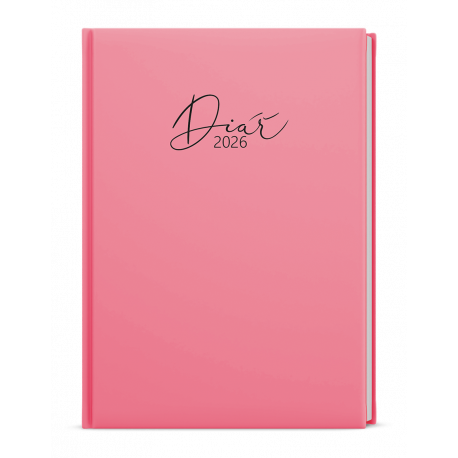 BTP9P-51-26 Týdenní diář - Prokop - Pastel - B6 - růžová-1