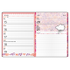 BTS9-2-26 Týdenní diář - Student - V8 - lamino - kapesní - Růžový-2