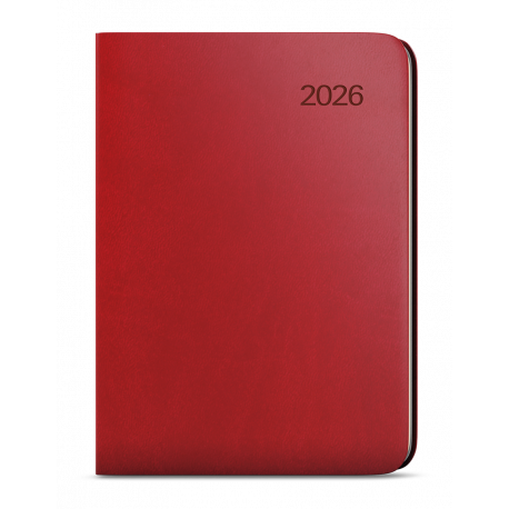 BTZ6-3-26 Týdenní diář - Zoro - Vivella - A5 - bordó -1