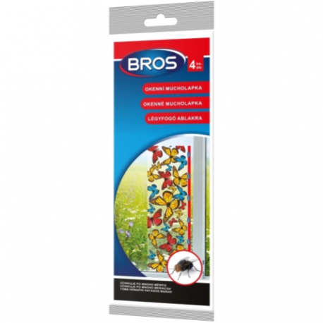 Bros mucholapka na okno, 4 ks