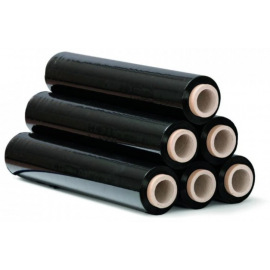 Fólie Stretch 500mm 23mic 142m černá