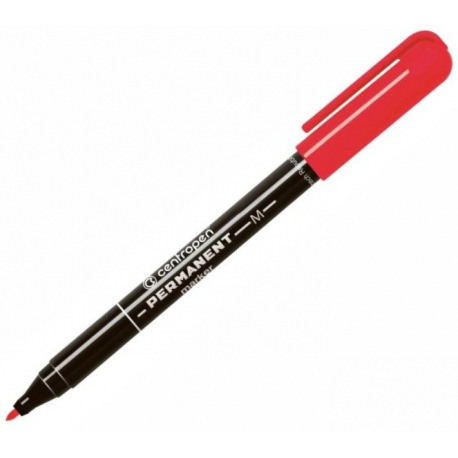 Popisovač CE 2846 1mm červený permanent