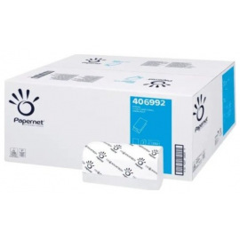 Papírové ručníky ZZ 2-vrstvé bílé 3990ks celulóza