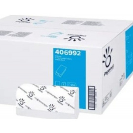 Papírové ručníky ZZ 2-vrstvé bílé 3990ks celulóza