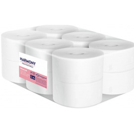 Toaletní papír JUMBO 190mm 2-vrstvý Harmony Professional 130m