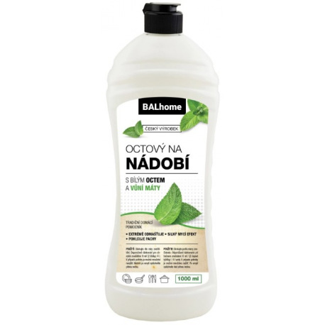 BALhome octový čistič na nádobí 1l s vůní máty