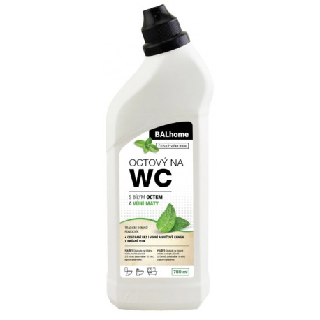 BALhome octový čistič na WC 750ml s vůní máty