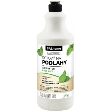 BALhome octový čistič na podlahy 1l s vůní máty
