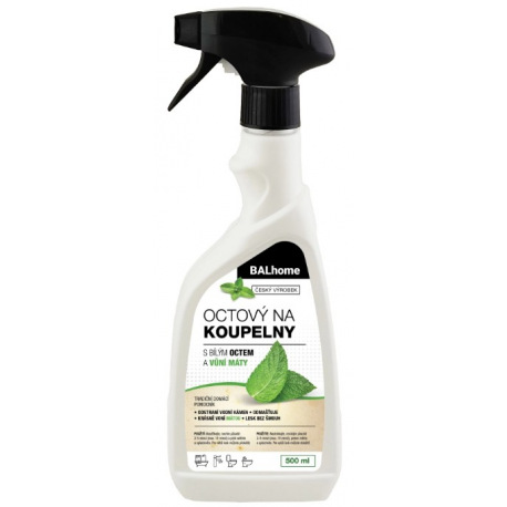 BALhome octový čistič na WC 750ml s vůní máty