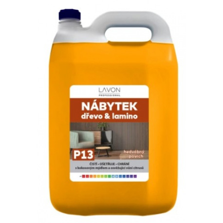 Lavon čistič na nábytek Dřevo & Lamino 5l