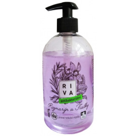 Riva tekuté mýdlo antibakteriální rozmarýn a fialky 500ml