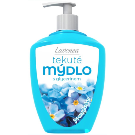 Lavonea tekuté mýdlo 500ml Pomněnka