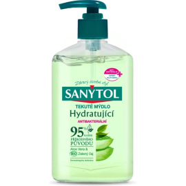 Sanytol tekuté mýdlo hydratující 250ml Aloe Vera & Zelený čaj