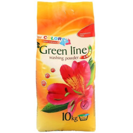 Green color 10kg prací prášek