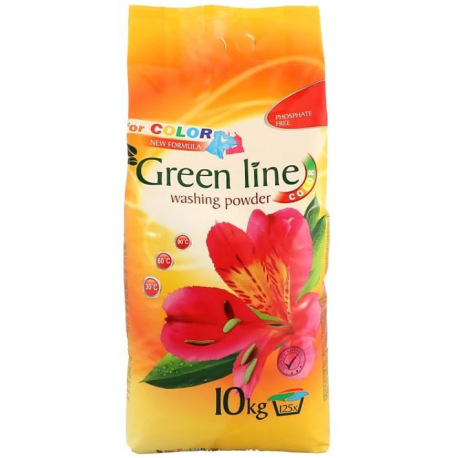 Green color 10kg prací prášek