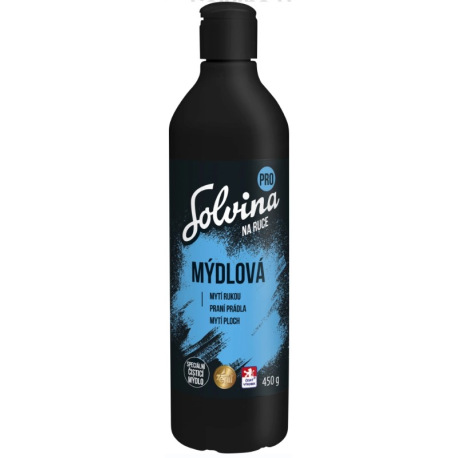 Solvina PRO mýdlová, speciální čisticí mýdlo 450g