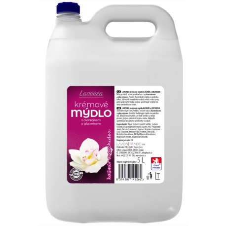 Lavonea tekuté mýdlo 5L kašmír a orchidea