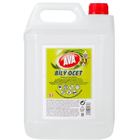 AVA Bílý ocet na úklid 10%, 5l