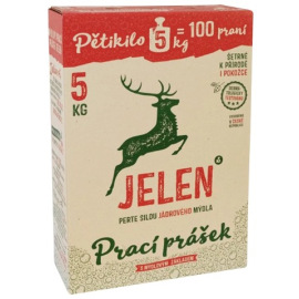 Jelen prací prášek 5kg 100 praní s mýdlovým základem