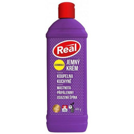 Čisticí krém Real jemný levandule 600g