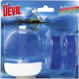 Dr. Devil WC závěs 3v1 3x55ml modrý