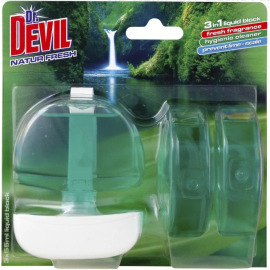Dr. Devil WC závěs 3v1 3x55ml zelený