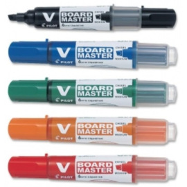 Popisovače sada V-Board Master BeGreen 2,3mm set 5 barev