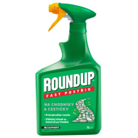 Roundup Fast postřik na plevel pro chodníky 1 litr