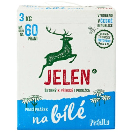 Jelen prací prášek na bílé prádlo 3kg 60dávek