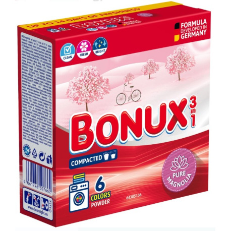 Bonux prací prášek Color Pure Magnolia 390g