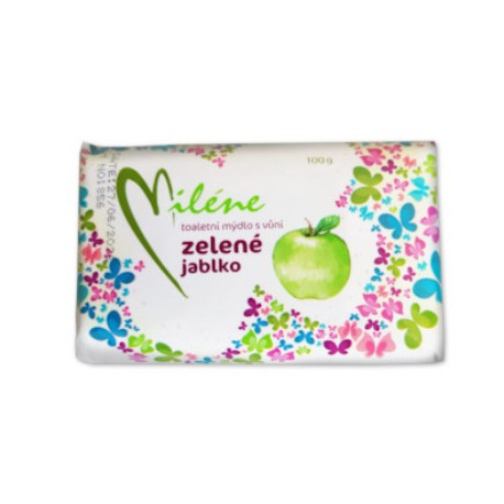 Mýdlo Miléne 100g zel. jablko