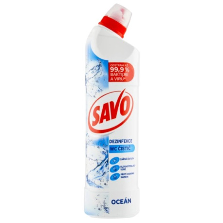 SAVO WC gel Oceán 700ml