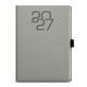 BDD27-9-27 Denní diář - David - Fabric - A5 - šedá-1
