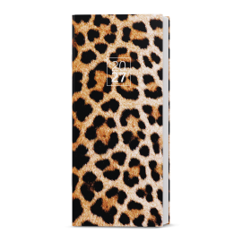 BMB9-1-27 Měsíční diář - Božka - lamino - Leopard-1