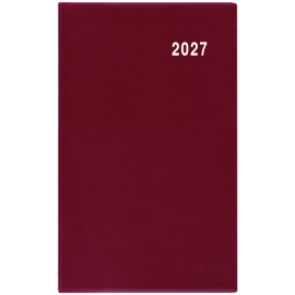 BMD1-3-27 Měsíční diář - Diana - PVC - bordó-1