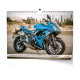 BNE1-27 Nástěnný kalendář - Motorbike - A3-3