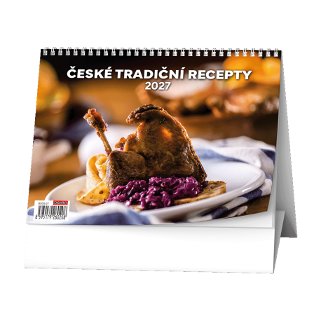 BSD8-27 Stolní kalendář - České tradiční recepty-1